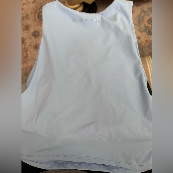 Outdoor Voices Light Blue Tank Top - Picture 3 of 3